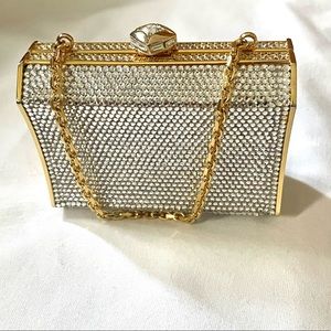 Brand  new Judith Leiber Couture clutch bag
